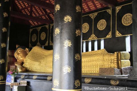 Buddha mal wieder liegend